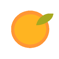 clementine sunshine Sticker