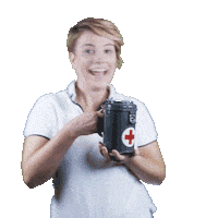 Happy Red Cross Sticker by Rode Kruis Nederland