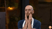Stressed Uh Oh GIF by MasterChefAU