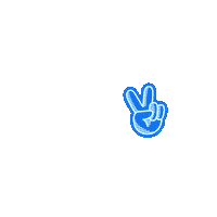 Hand Peace Sticker by NoFluffJobs
