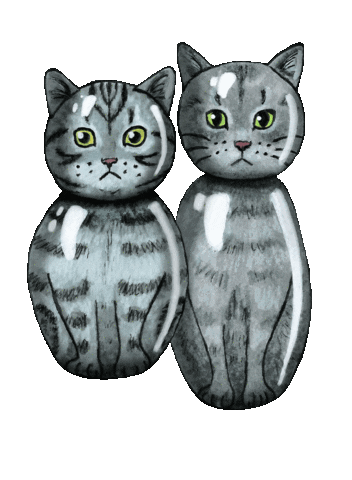 Kokeshi Sticker