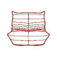 ligneroset design furniture interior togo Sticker