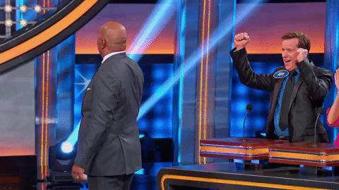 celebrity family feud GIF by ABC Network