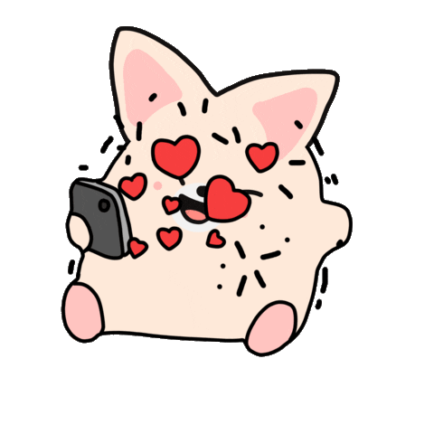 Fox Love Sticker