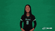 Volleyball Cheering GIF by GreenWave