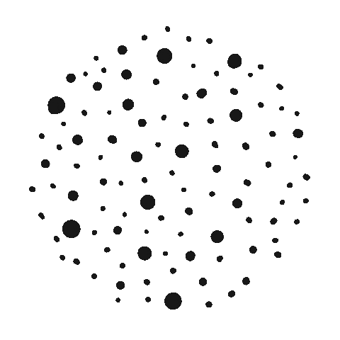 Happy Circle Sticker