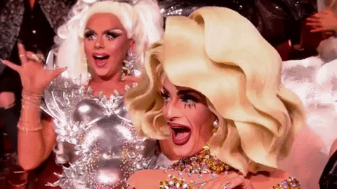 Season 9 Gasp GIF by RuPaul's Drag Race