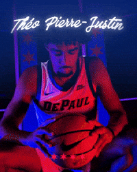 Mens Basketball GIF by DePaul Blue Demons