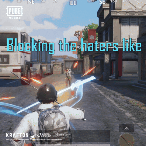Deflect Battle Royale GIF by Official PUBG MOBILE
