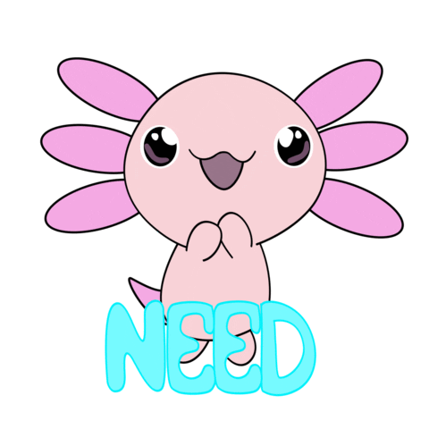 Give Me Love Sticker by Axol and Friends