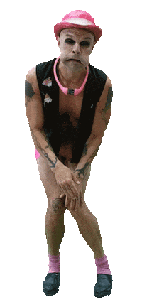 circusflicflac sad pink ohno punxxx Sticker