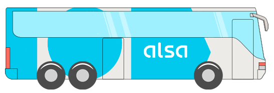 Alsa Bus Coach Sticker by ALSA