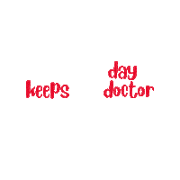 Apple Doctor Sticker by Babys Ecuador