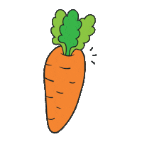 Snack Carrot Sticker by Babys Ecuador