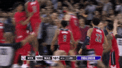 celebrate let's go GIF by NBA