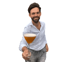 Cocktails Bartender Sticker by DE JONGENS VAN