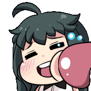 Emoji Licking Sticker by Jin