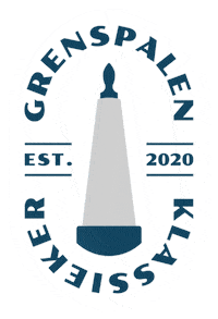 Grenspalenklassieker klassieker toertocht grenspaal grenspalenklassieker Sticker