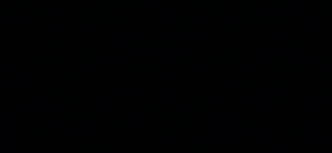 Text gif. Each letter is revealed one by one with blue and orange waves going down it. Text, “Sunday.”
