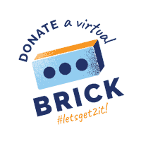 Wishlistsc donate brick wishlist sunshine coast Sticker