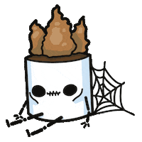 Halloween Skull Sticker by feey.pflanzen