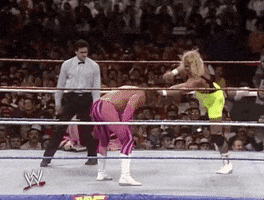 wrestlemania vi wrestling GIF by WWE