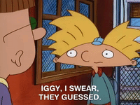hey arnold nicksplat GIF