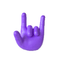 Rock Yell Sticker by FancyKidsTown