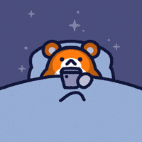 Shocked Night GIF