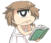 reading read Sticker by Jin