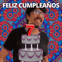 Feliz 7 GIF