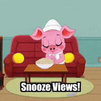 Relax Popcorn GIF by The Pigasso