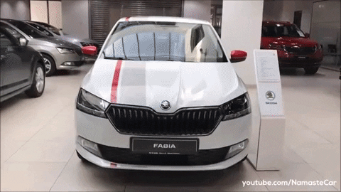 Skoda Fabia Design GIF by Namaste Car