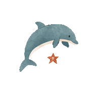 Happy Ocean Sticker by Scherenmanufaktur PAUL