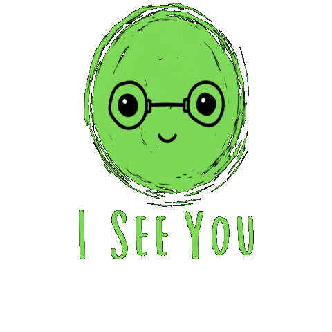 Happy I See You Sticker