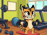 Exercise Lifting GIF by Hero Galaxy NFT
