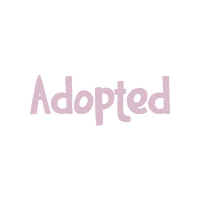 LeafAnimals adopt adopt dont shop adopted Sticker