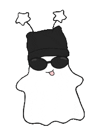 Halloween Ghost Sticker