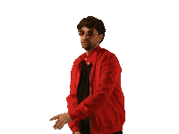 wuki excited hey point sup Sticker