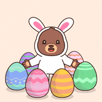 Happy Easter Bunny GIF by BEARISH
