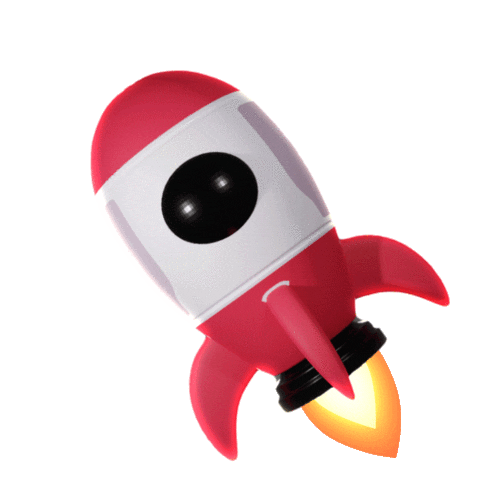 Elon Musk Rocket Sticker by Demic