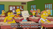 excited bart simpson GIF
