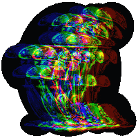 Psychedelic Mushrooms Sticker by Aidadaism