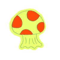 Magic Mushroom Sticker by Leesh