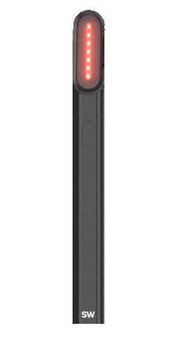 solawavesocial skincare wand red light red light therapy Sticker