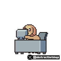 Team Computer Sticker by HotDogs