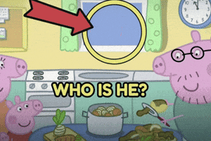 Window Who Is He GIF