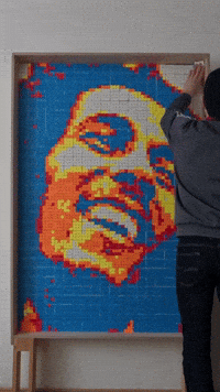 Bob Marley Art GIF