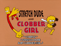 excited bart simpson GIF