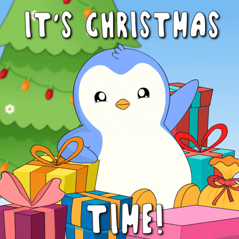 Merry Christmas GIF by Pudgy Penguins